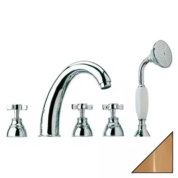 Смеситель Bandini Old England 616.940/18 Oro на борт ванны