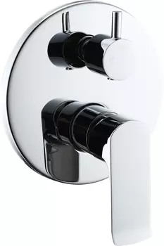 Смеситель BelBagno Disco DIS BASM CRM С ВНУТРЕННЕЙ ЧАСТЬЮ, для ванны с душем