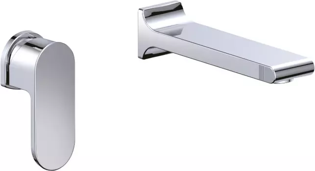 Смеситель BelBagno Terra TER BLM CRM для раковины, С ВНУТРЕННЕЙ ЧАСТЬЮ