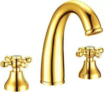 Смеситель Boheme Tradizionale Oro 297 для раковины