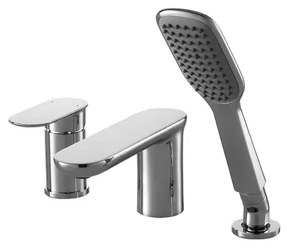 Смеситель Bravat Gina F565104C-2-RUS на борт ванны