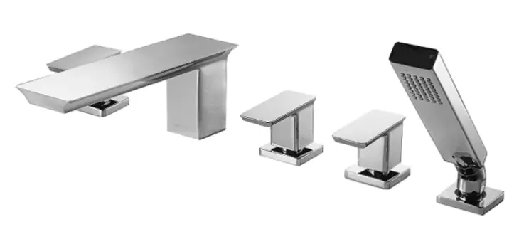 Смеситель Bravat Phillis F556101C-RUS на борт ванны