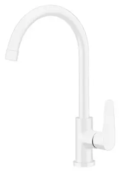 Смеситель Cezares Laconico C LL25-BLC для кухонной мойки, белый
