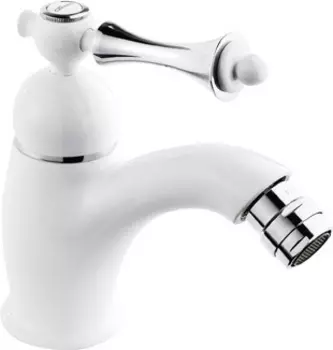 Смеситель Cezares Margot BSM1-BLC для биде, белый