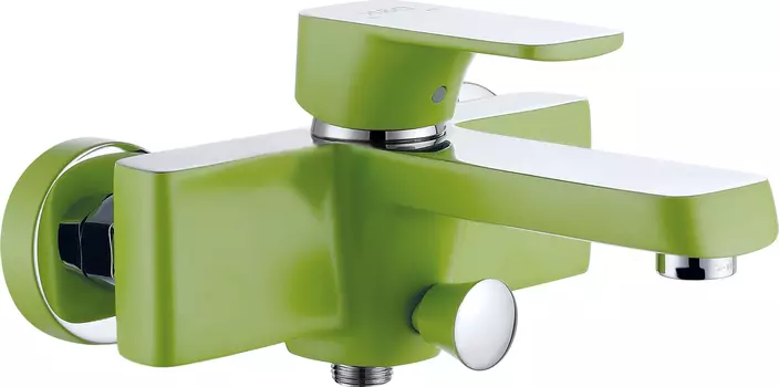 Смеситель D&amp;K Berlin Humboldt DA1433212 для ванны с душем, зеленый