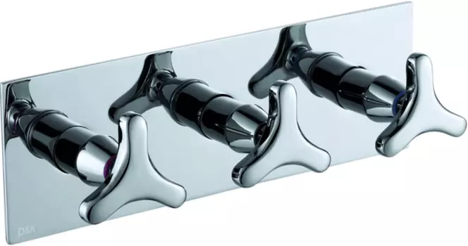 Смеситель D&amp;K Goethe Hessen DA1384841 С ВНУТРЕННЕЙ ЧАСТЬЮ, для ванны с душем