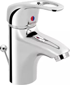 Смеситель Damixa Starlight 108280038 для раковины, с донным клапаном