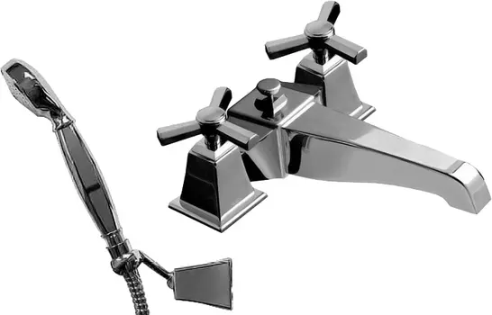 Смеситель Devon&amp;Devon Time 2TIME233BCR для ванны с душем