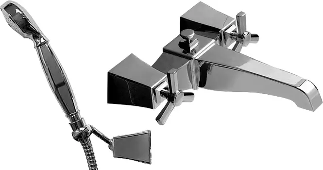 Смеситель Devon&amp;Devon Time 2TIME234MCR для ванны с душем