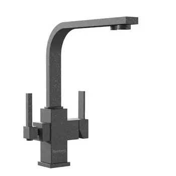 Смеситель для кухни Bennberg 20F1122 Черный Металлик