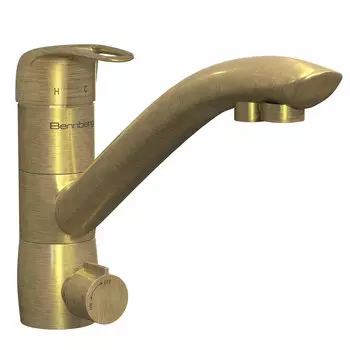 Смеситель для кухни Bennberg 20F5053 Бронза