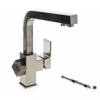 Смеситель для кухни Hoffnung HFG-87015-Nickel