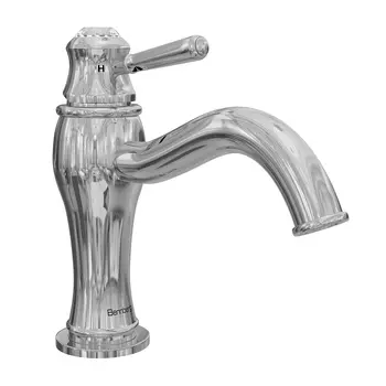 Смеситель для раковины Bennberg 110717 Хром С Кристалом