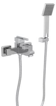 Смеситель для ванны с коротким изливом Bennberg 131122 Хром