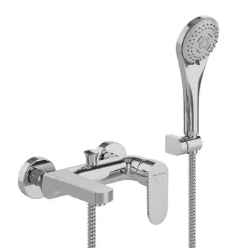 Смеситель для ванны с коротким изливом Bennberg 130414 Хром