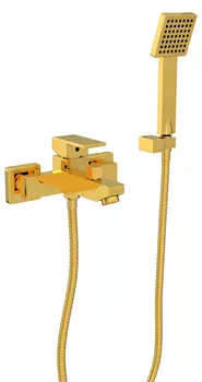 Смеситель для ванны с коротким изливом Bennberg 130111 Золото