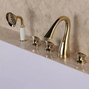 Смеситель для ванны Vorago Antico M5406G