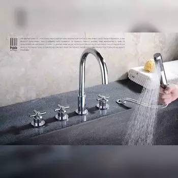 Смеситель для ванны Vorago Area Stampa av-3