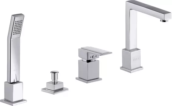 Смеситель E.C.A. Elea 102101056 на борт ванны