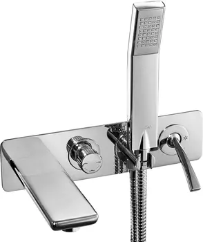 Смеситель E.C.A. Novita 102101130 С ВНУТРЕННЕЙ ЧАСТЬЮ, для ванны с душем