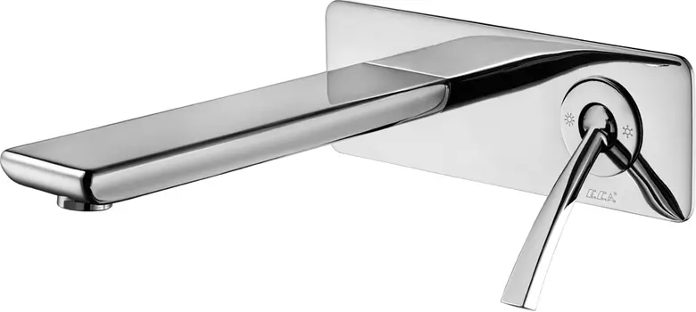 Смеситель E.C.A. Novita 102105123 С ВНУТРЕННЕЙ ЧАСТЬЮ, для раковины