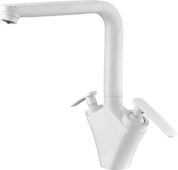 Смеситель Elghansa Kitchen Pure Water 56A5981-White Stone для кухонной мойки