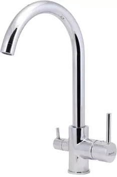 Смеситель Floracio Белла для кухонной мойки, хром