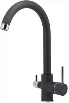 Смеситель Floracio Белла для кухонной мойки, шварц