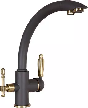 Смеситель Floracio Gracia для кухонной мойки, черный