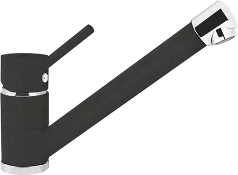 Смеситель Florentina Фита AV для кухонной мойки, черный