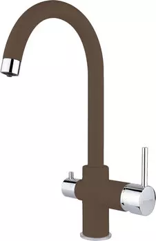 Смеситель Florentina FL-06 Клио мокко, для кухонной мойки
