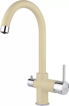 Смеситель Florentina FL-06 Клио шампань, для кухонной мойки