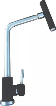 Смеситель Florentina FL-07 антрацит, для кухонной мойки