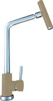 Смеситель Florentina FL-07 капучино, для кухонной мойки