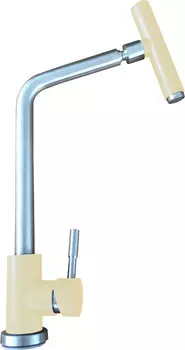 Смеситель Florentina FL-07 шампань, для кухонной мойки