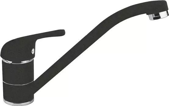 Смеситель Florentina Гамма AV для кухонной мойки, черный