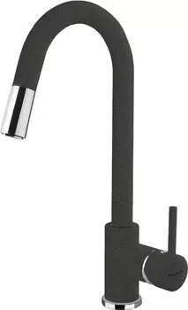 Смеситель Florentina Вита AV для кухонной мойки, черный