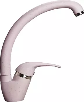 Смеситель GranFest 1024 для кухонной мойки светло-розовый