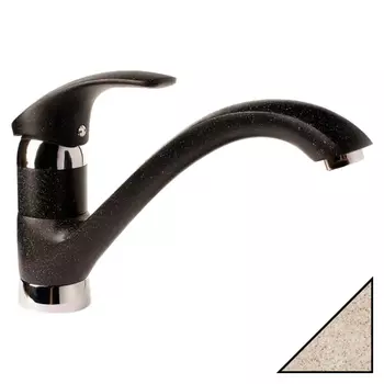 Смеситель GranFest 1924 Style для кухонной мойки песочный