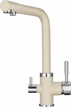 Смеситель Granula GR-2015 брют, для кухонной мойки