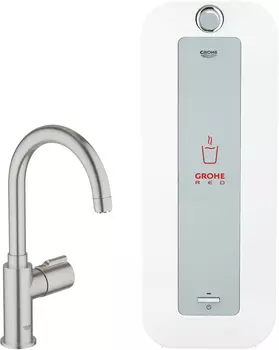 Смеситель Grohe Red Mono 30080DC0 с водонагревателем