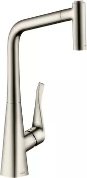 Смеситель Hansgrohe Metris 14820800 для кухонной мойки