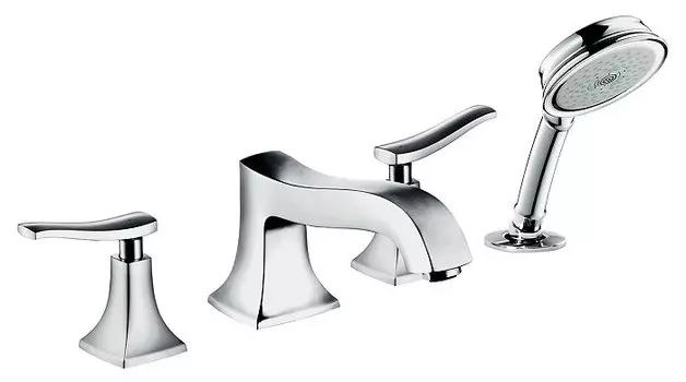 Смеситель Hansgrohe Metris classic 31314000 на борт ванны