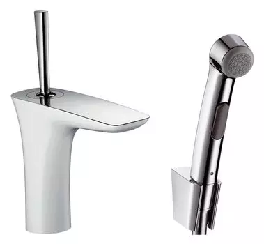 Смеситель Hansgrohe PuraVida 15275400 для раковины с гигиеническим душем