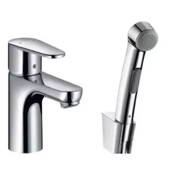 Смеситель Hansgrohe Talis E2 31165000 для раковины с гигиеническим душем