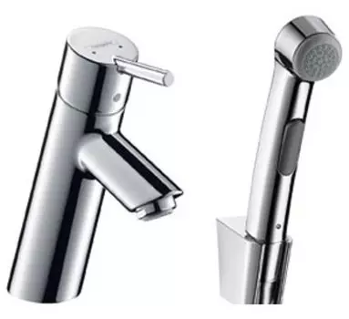 Смеситель Hansgrohe Talis S2 32140000 для раковины с гигиеническим душем