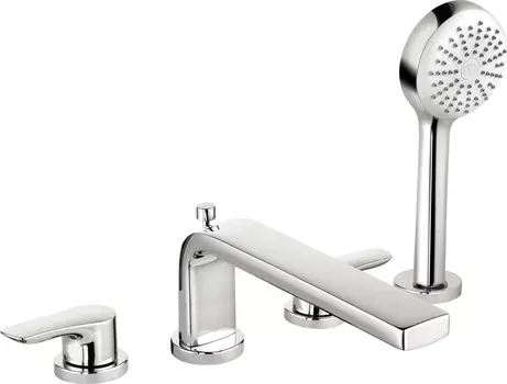 Смеситель Kludi Pure&amp;Solid 344230575 на борт ванны