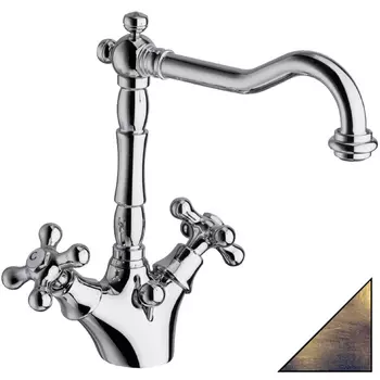 Смеситель La Torre Leonardo 23702RE.BRS бронза, для раковины