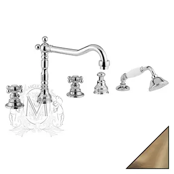 Смеситель Migliore Arcadia ML.ARC-8380 Br на борт ванны