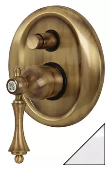 Смеситель Migliore Bomond ML.BMD-9772 Cr С ВНУТРЕННЕЙ ЧАСТЬЮ